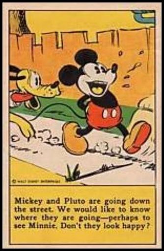 Mickey And Pluto Are Going